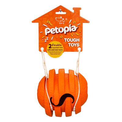 Petopia Ultra Tough Dog Toy Zesty Orange Large