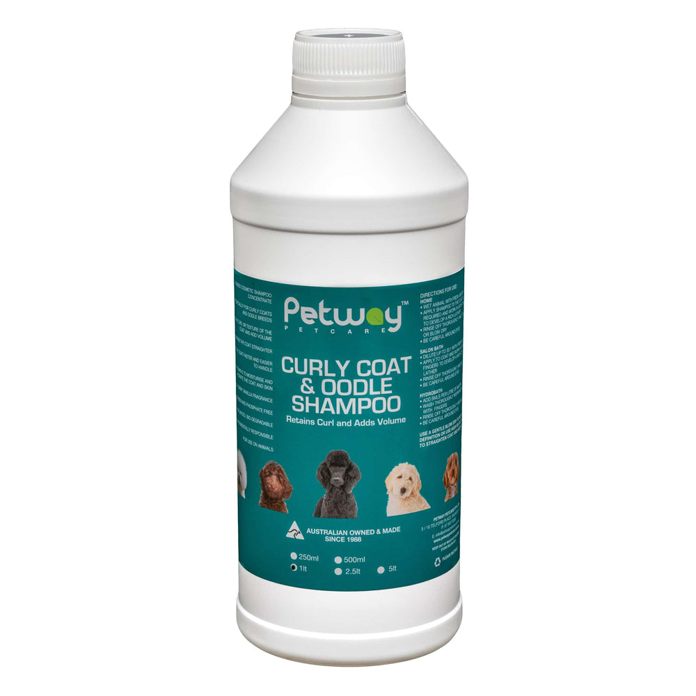 Petway Petcare Curly Coat & Oodle Shampoo for Dogs