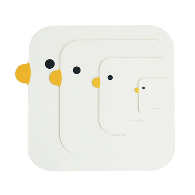 Purroom Anti - Slip Meal Mat - Chick Large