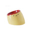 Purroom Elevated Chick Ceramic Pet Bowl Tilted