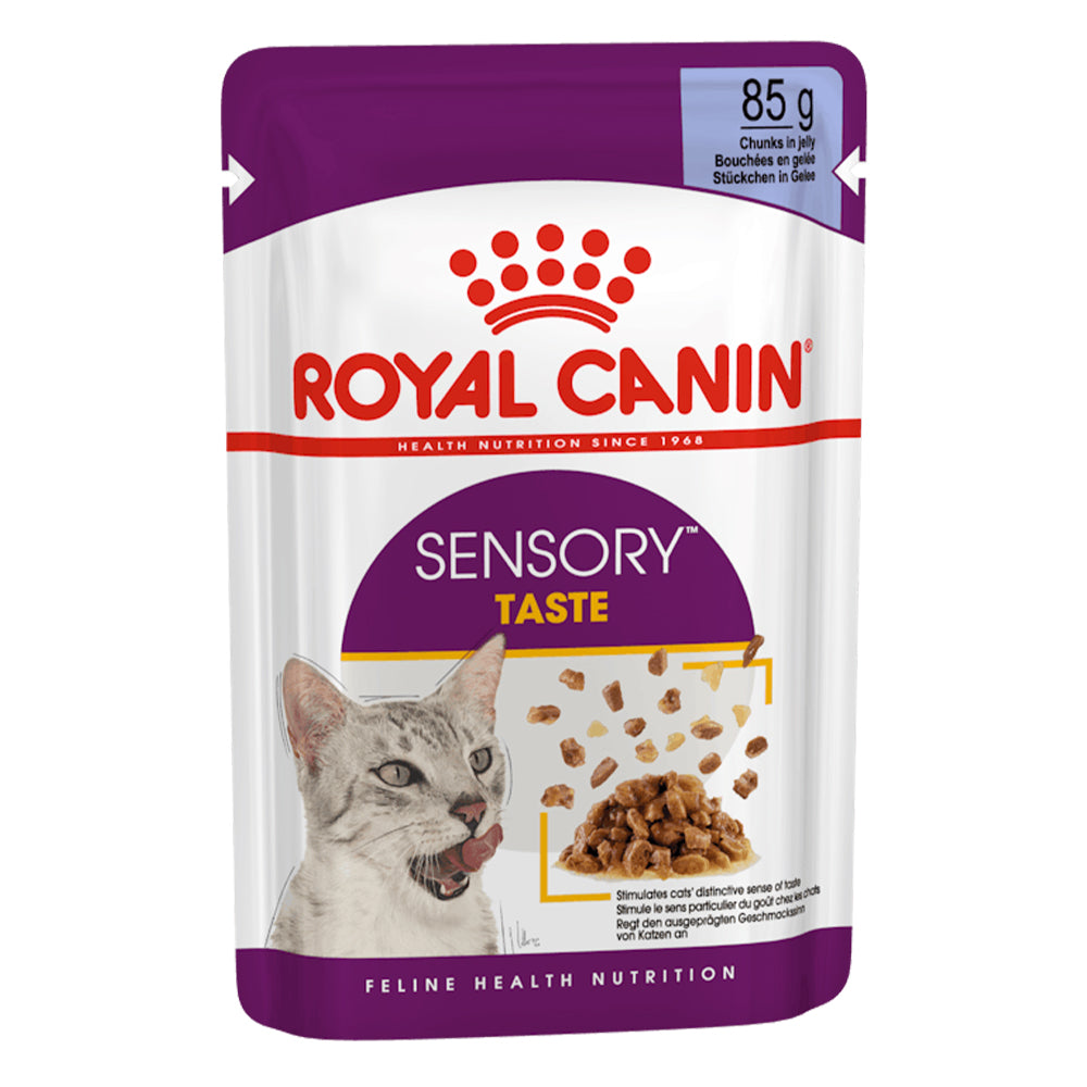 Royal Canin Sensory Taste In Jelly Adult Pouches Wet Cat Food 85 Gms