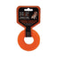 Scream Xtreme Treat Tyre Dog Toy - Loud Orange