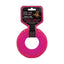 Scream Xtreme Treat Tyre Dog Toy - Loud Pink