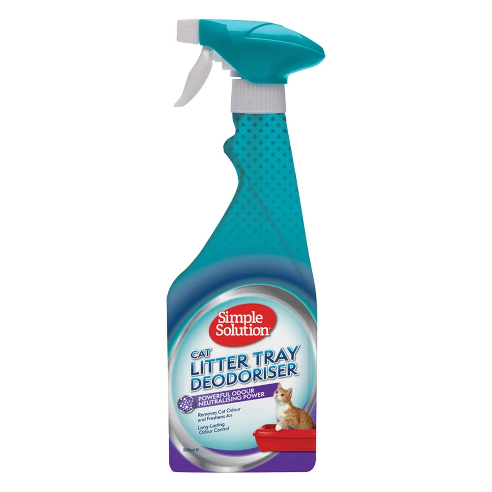 Simple Solution Litter Tray Deodorizer Spray for Cats