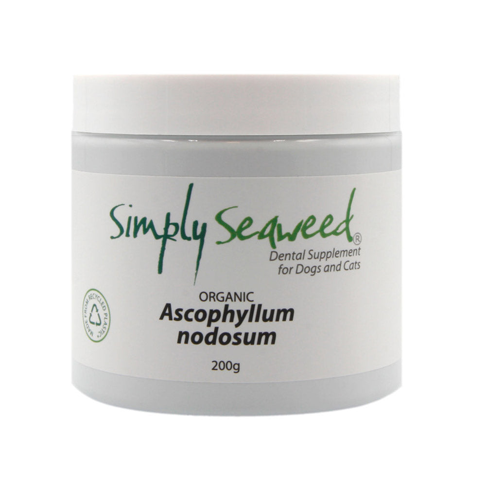 Simply Seaweed Natural Dental Supplement for Dogs and Cats