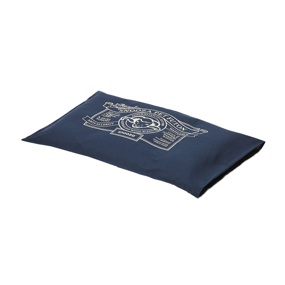 Snooza Organic Pet Futon Blue