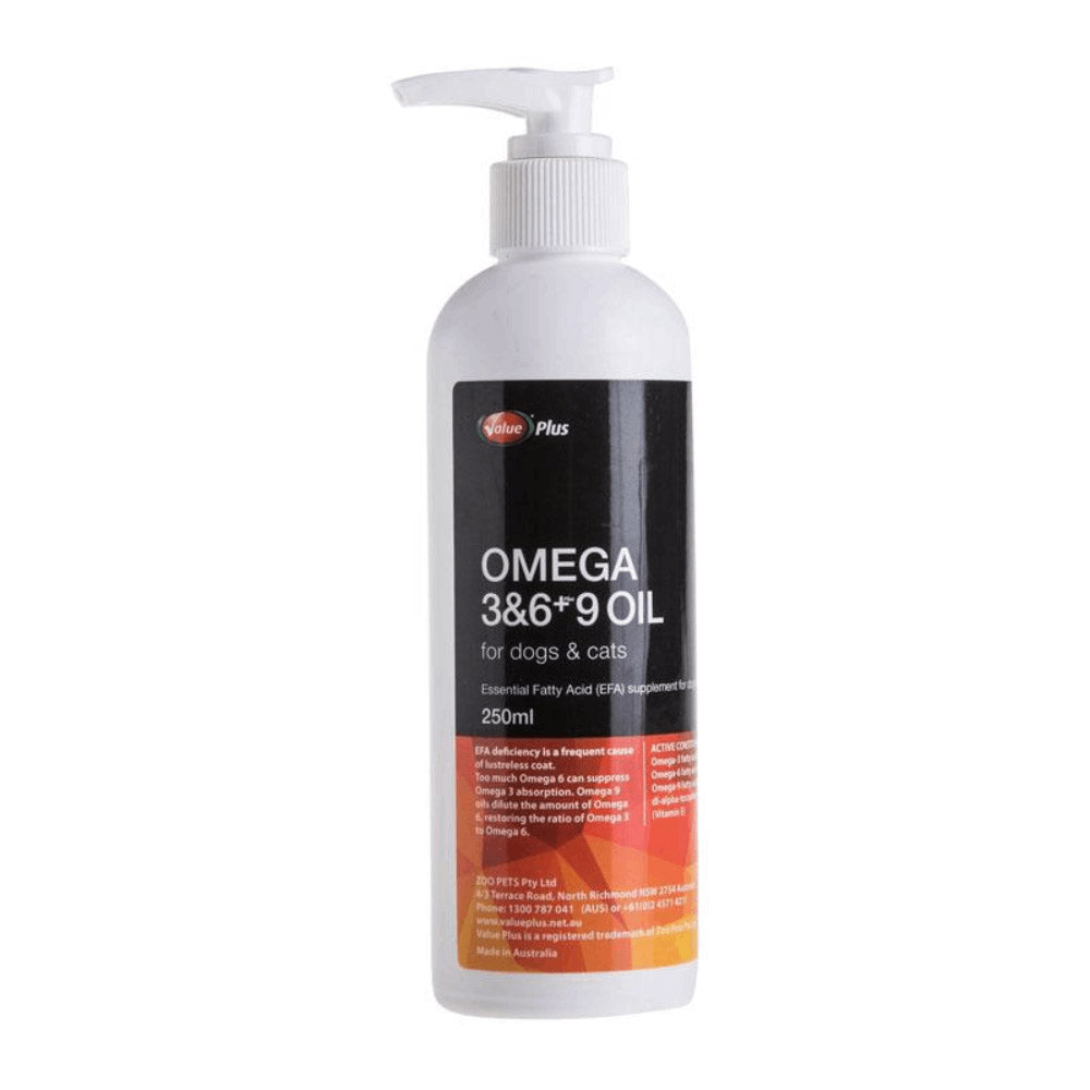 Value Plus Omega 3 & 6 Plus 9 Oil for Dogs and Cats
