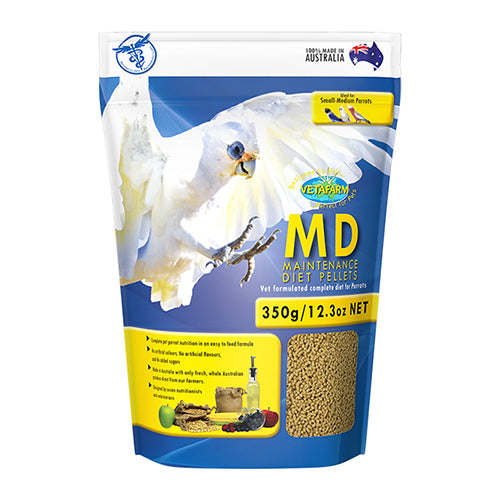 Vetafarm Maintenance Diet Parrot Pellet for Birds