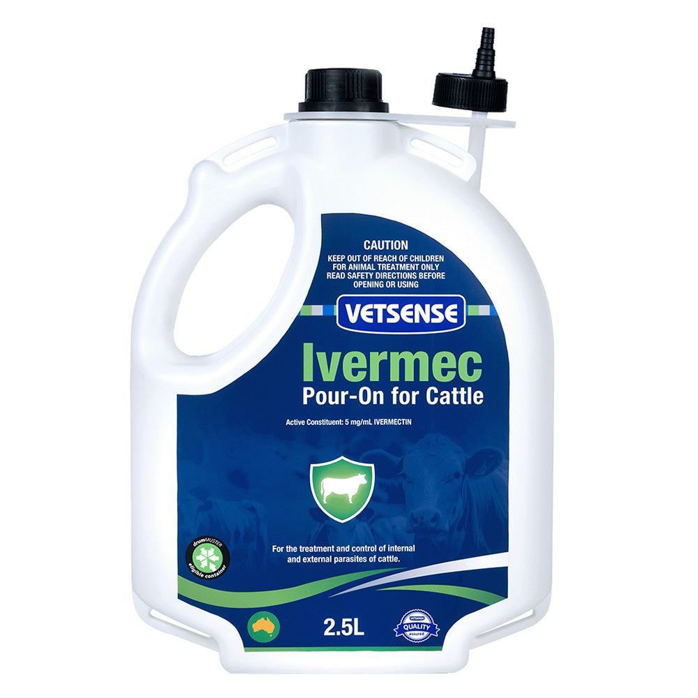 Vetsense Ivermec Pour-On for Cattle