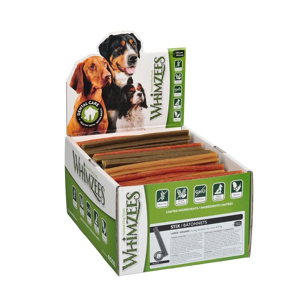 WHIMZEES Stix Dental Bulk Box Dog Treats Small