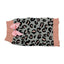 ZeeZ Knitted Leopard Print Dog Sweater with Bow Grey/Pink