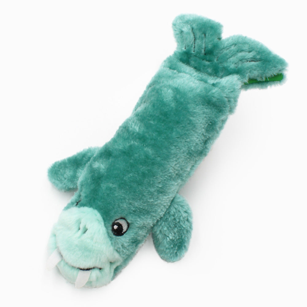 Zippy Paws Bottle Crusherz Toys for Dogs - Walrus