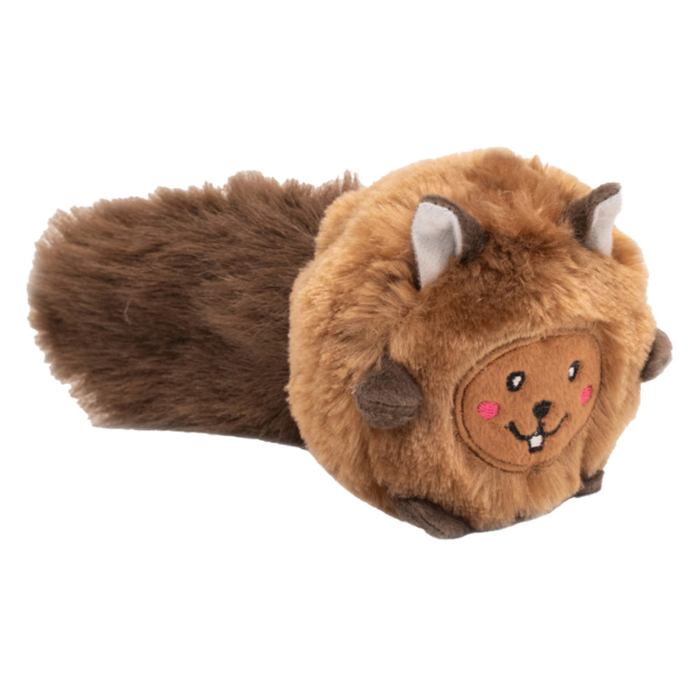 Zippy Paws Bushy Throw Toys for Dogs - Squirrel