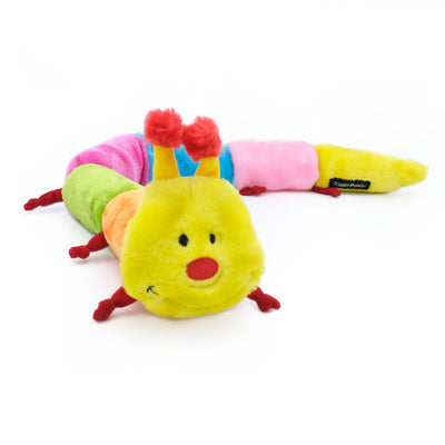 Zippy Paws Caterpillar Toys for Dogs - Large 7 Squeakers