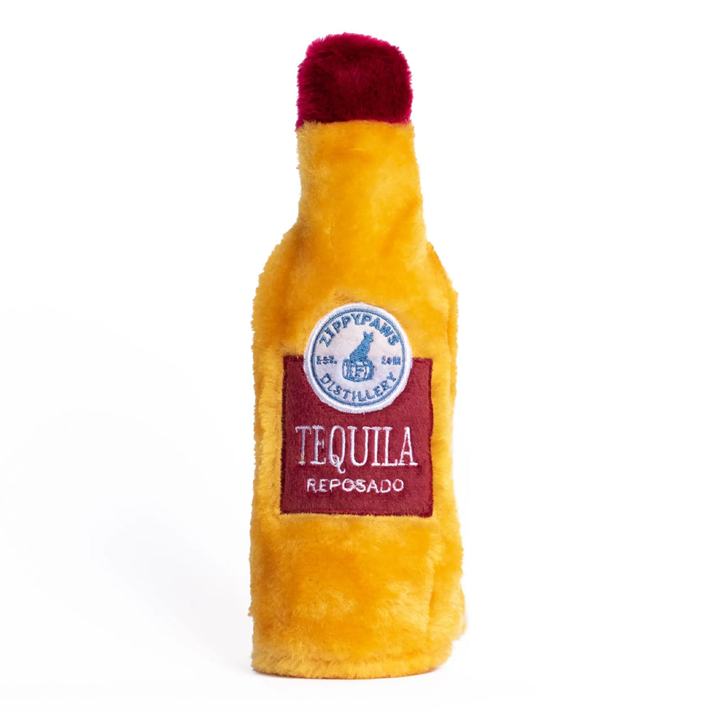 Zippy Paws Happy Hour Crusherz Toys for Dogs - Tequilla